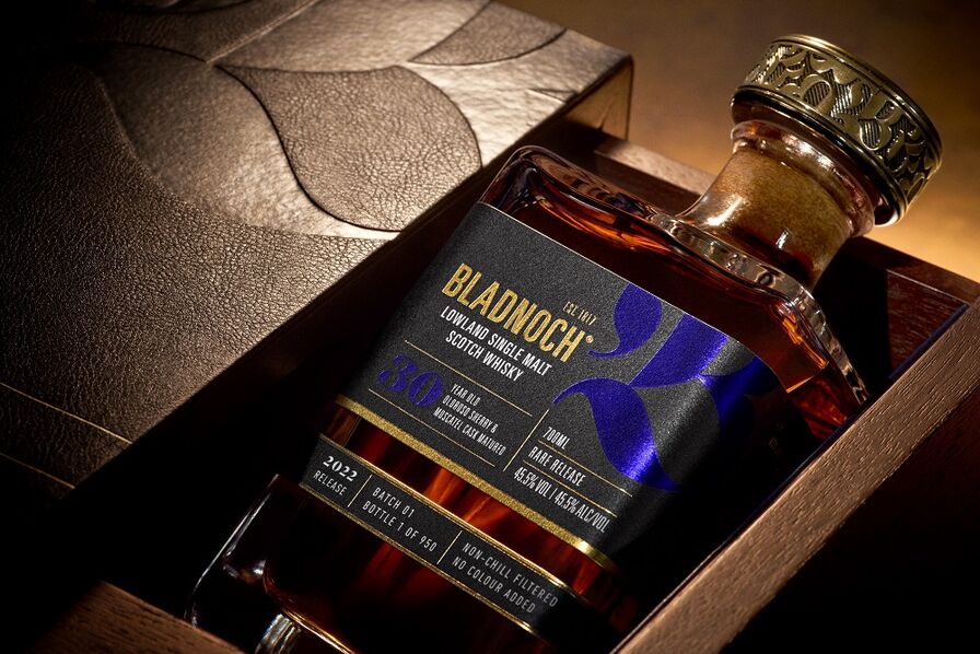 Bladnoch Distillery introduces its 30-year-old whisky expression
