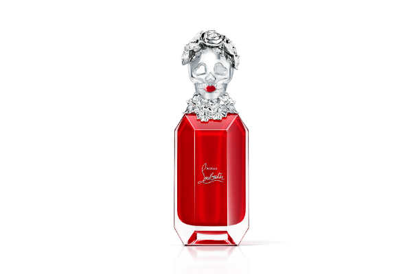 Louboutin's Loubiworld fragrance caps: designed as “works of art”